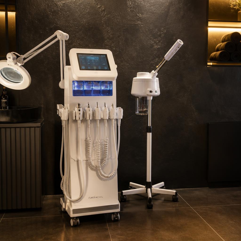 Electronic deep cleansing facial machine at Beyefendi